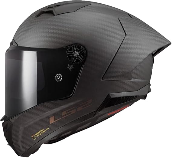 LS2 Unisex Thunder Gp Aero Matt Carbon Integraler Motorradhelm