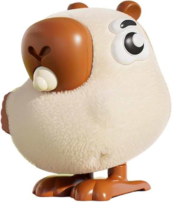 Wind Up Toys Flocking Funny Jumping Animal Desk Decoration