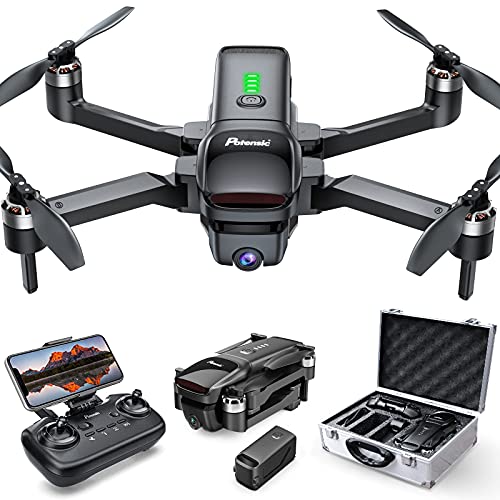 Potensic D68 Drone with Camera for Adults 4K FHD, GPS FPV Quadcopter with Brushless Motor, Optical Flow Positioning, Return to Home, Follow Me, Point of Interest, Waypoints, 25Mins Flight Time