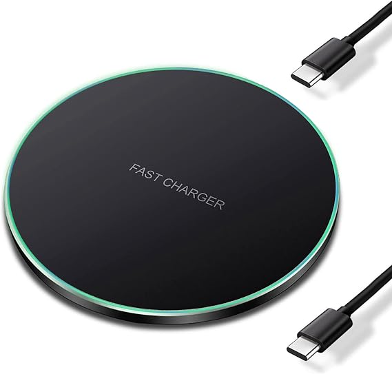 20W Fast Wireless Charger Pad,USB-C Wireless Phone Charging Station