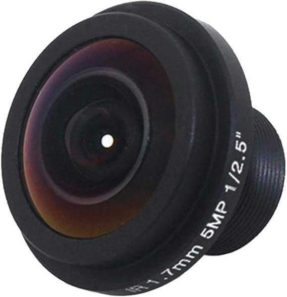 Wide Angle Board Lens,1.8mm 180 5MP Fisheye Lens for CCTV Cameras | Ring Camera Replacement Parts Fish Eye Lens for CCTV Wide Angle Camera