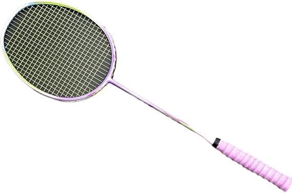 65G Professional Carbon Fiber Badminton Racket Raquette Super Light Weight Multicolor Rackets 22-35lbs Sports Force Padel(E)