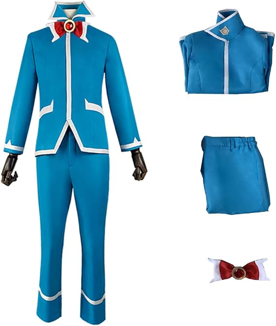 COLSA Anime Welcome to Demon School! Iruma-kun Iruma Suzuki Cosplay Costume High School Uniform Halloween Party Outfits