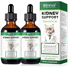 Kidney Support for Cats, Cat Kidney Treatment Support Cat Urinate Regularly, Strengthen Kidney Function,Increase Immunity, Herbal Supplement Supports Healthy Kidney Function- 2PCS