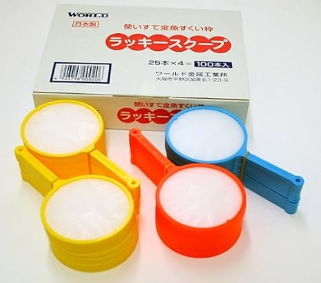 No.7 Paper Scoop for Goldfish Scooping 100pieces (Lucky Scoop)(Poi) Japan Import