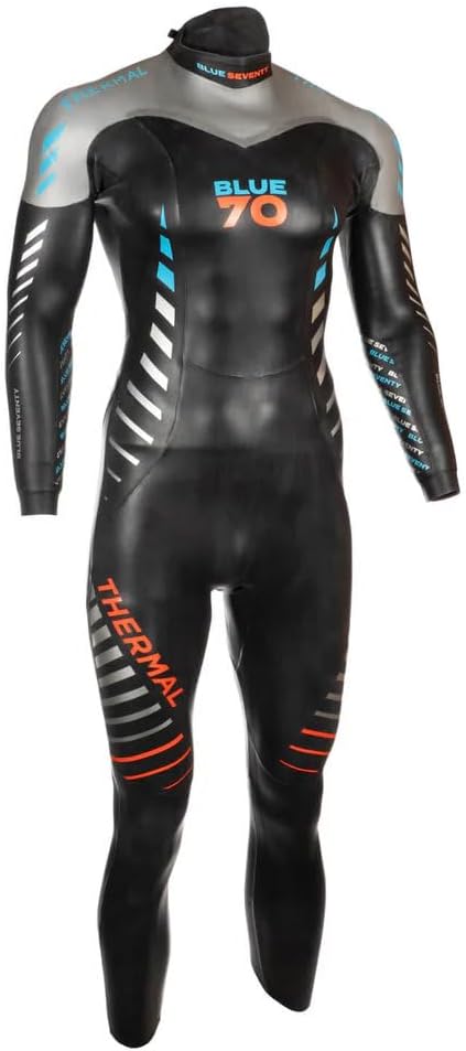 Blue Seventy Men's Thermal Reaction Wetsuit (Black, SMT, Blue Seventy)