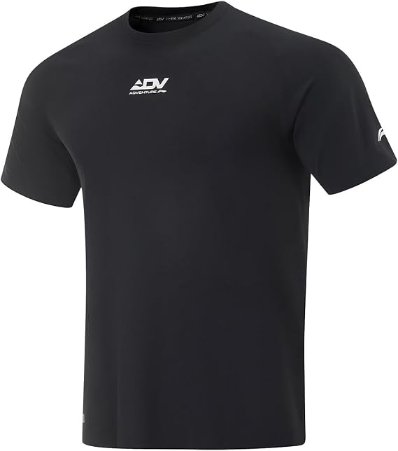 LI-NING Men's S/S T-Shirt Comfortable Moisture-Wicking Quick-Dry Minimalist Sports Top ATSV085