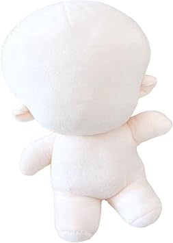 Rag Doll|, 7.9 in Cotton Doll, Blank Fat Body with Skeleton, Plush Baby for DIY Arts Crafts