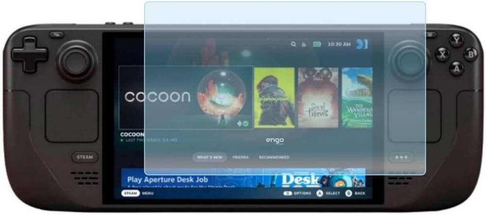 Engo Steam Deck OLED 7.4 inch Screen Protector Game Console