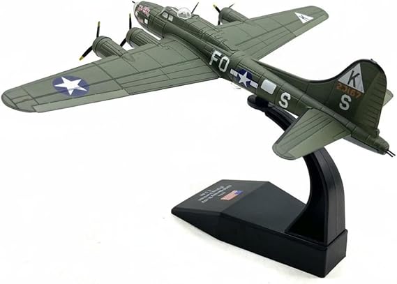 Aviation Model Flying Fortress Wartime timeless 1/144 Scale Warplane Plane Alloy Body Aviation Warplane Model for Collectors