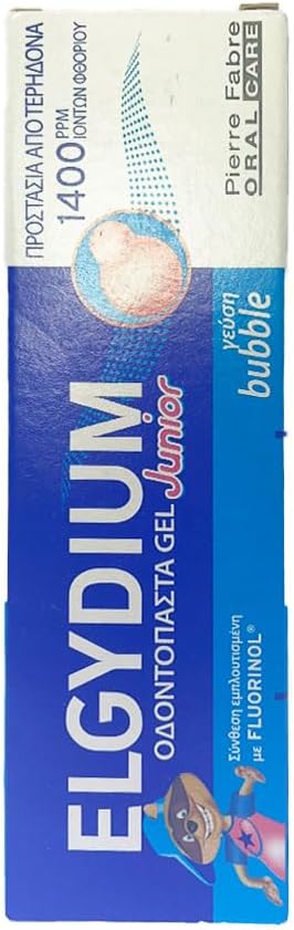 Elgydium Junior Flavor Bubble Gel Toothpaste 50ml