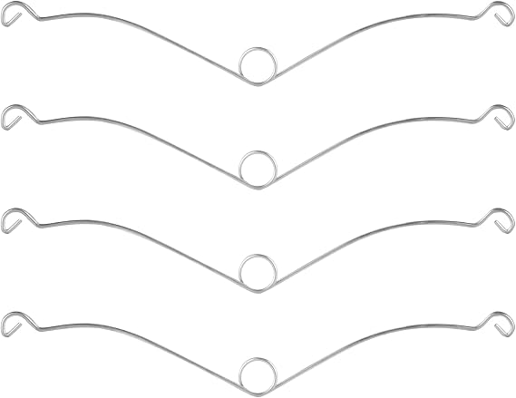 4 Pack S99140208 Bathroom Exhaust Fan Spring Clips for Broan Nutone Fans