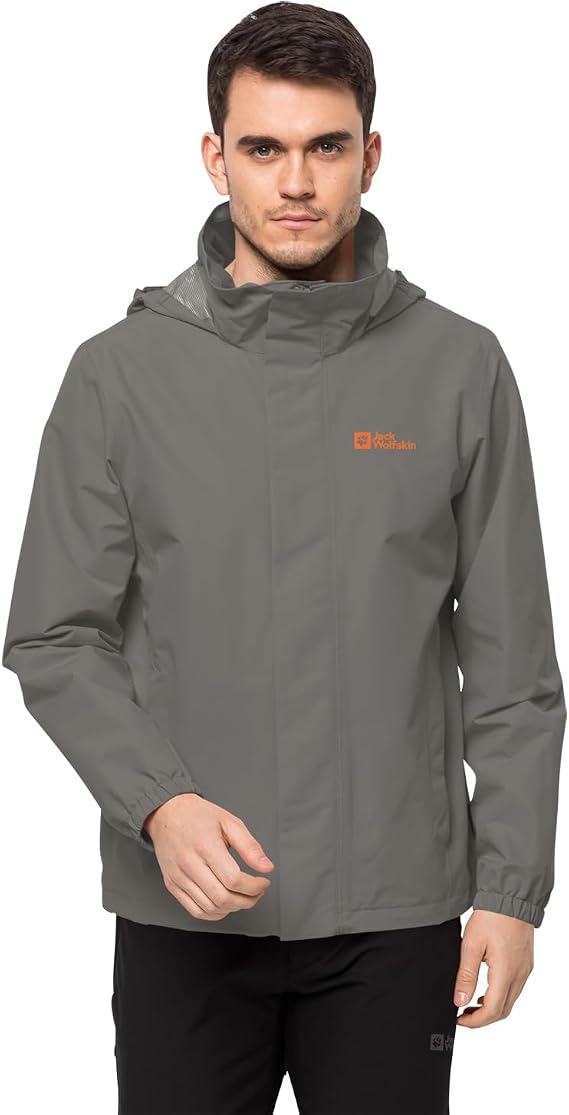 Jack Wolfskin Mens Stormy Point 2L Waterproof Lightweight Jacket
