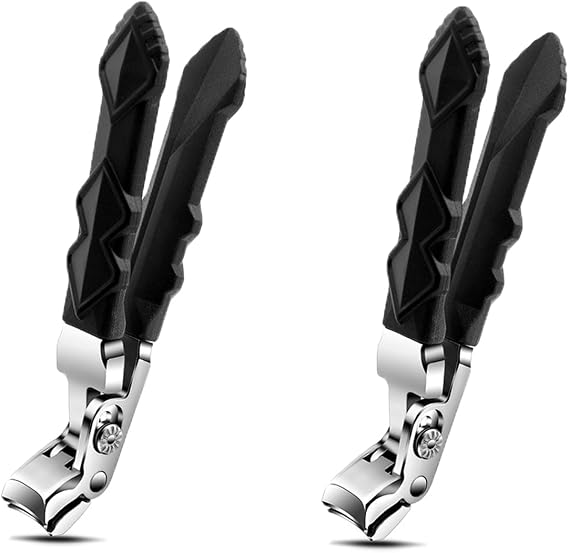 2024 New Long Handle Ergonomic Angled Head Senior Toenail Clippers - Dotmalls, Grishay, Cumuul, Ideal for Thick Toenails, Precision Trimming for Seniors (2Pcs)