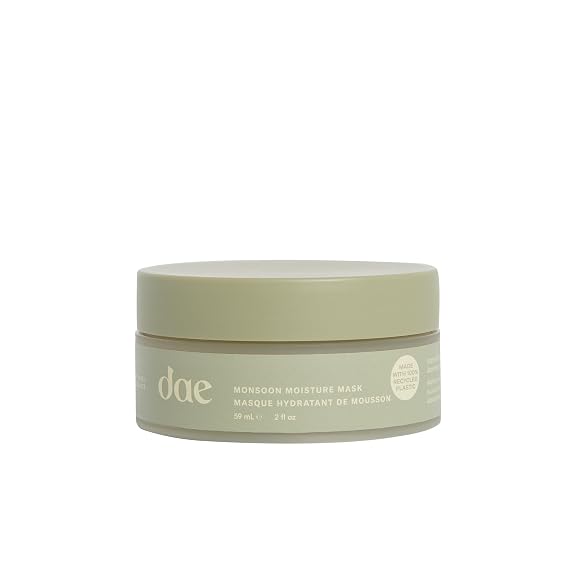 DAE Monsoon Moisture Hair Mask Mini - Intense Hydration, Prevents Damage | Leaves hair glossy, soft and smooth, improves texture and manageability, helps prevent damage, travel size