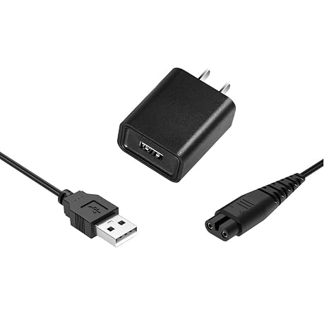 Water Dental Flosser Charger Charging Cable Compatible with Initio, McNaval, Zerhunt,Cremax, WELLFINE, Demita, Grinest, Yafex