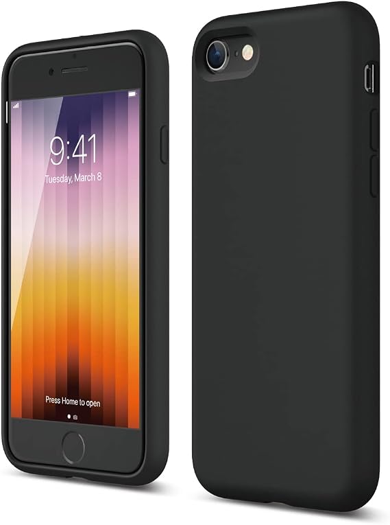 elago Silicone Case for iPhone SE (2022, 2020), iPhone 8, iPhone 7