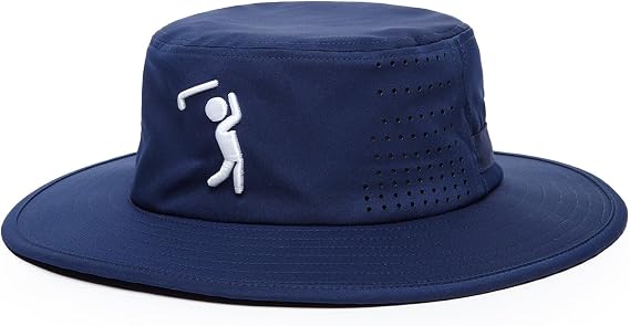 Bogey Bros Bogeyman Golf Bucket Hat Lightweight, Packable Sun Hat for Golfers All-Day UV Protection & Comfort