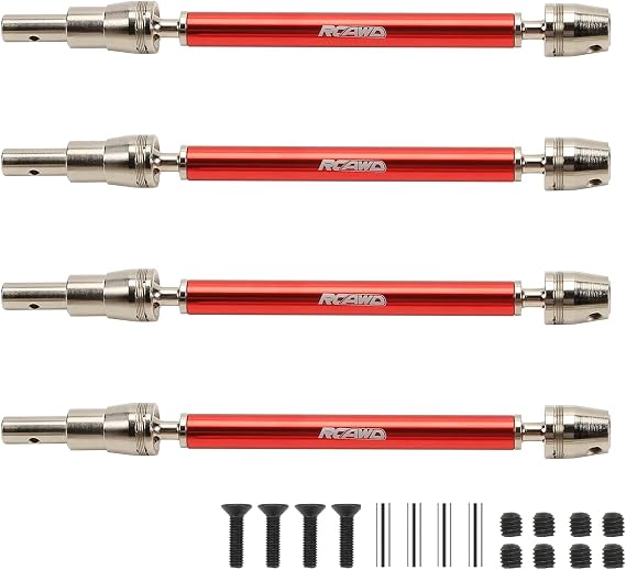 RCAWD Slider CVD Driveshaft for #45 Steel 1/10 Arrma Kraton 4S Outcast