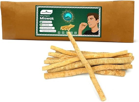 Natural Traditional Miswak (sewak) Peelu Chewing Stick Toothbrush for Whiter Teeth (20)