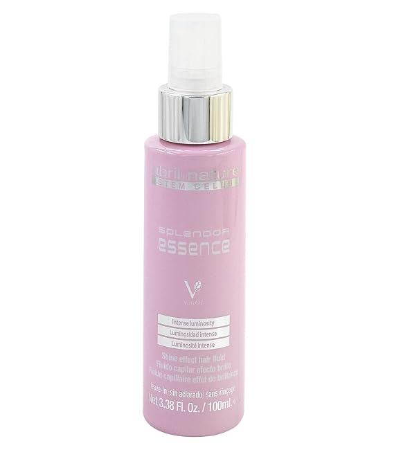 abril et nature - Finishing Hair Oil - Splendor Essence - Non-Greasy - Adds Shine and Softness - Hair Serum with Plant Stem Cells - Anti-Aging and Antioxidant Effect - 100 ml