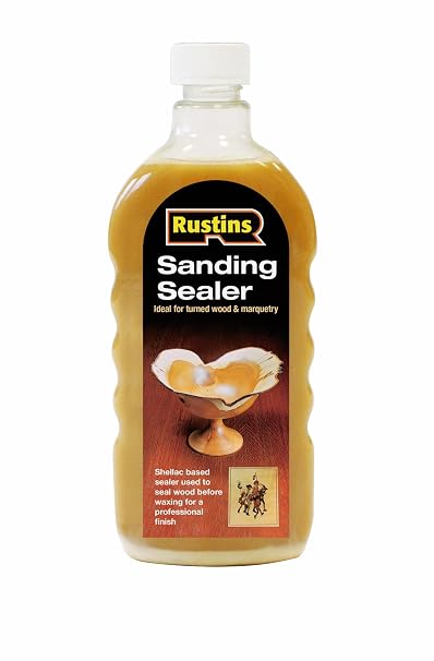 Rustins Sanding Sealer Shellac Indoor Wood Finish 500ml