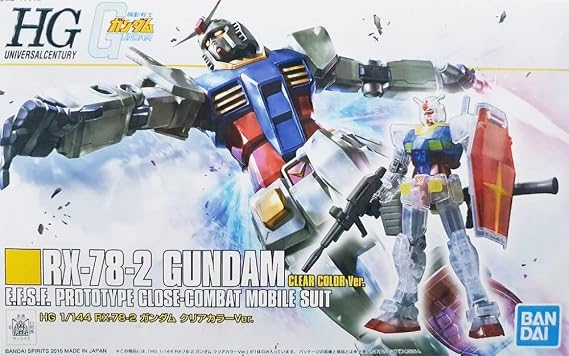 HG 1/144 RX-78-2 GUNDAM CLEAR COLOR Ver.