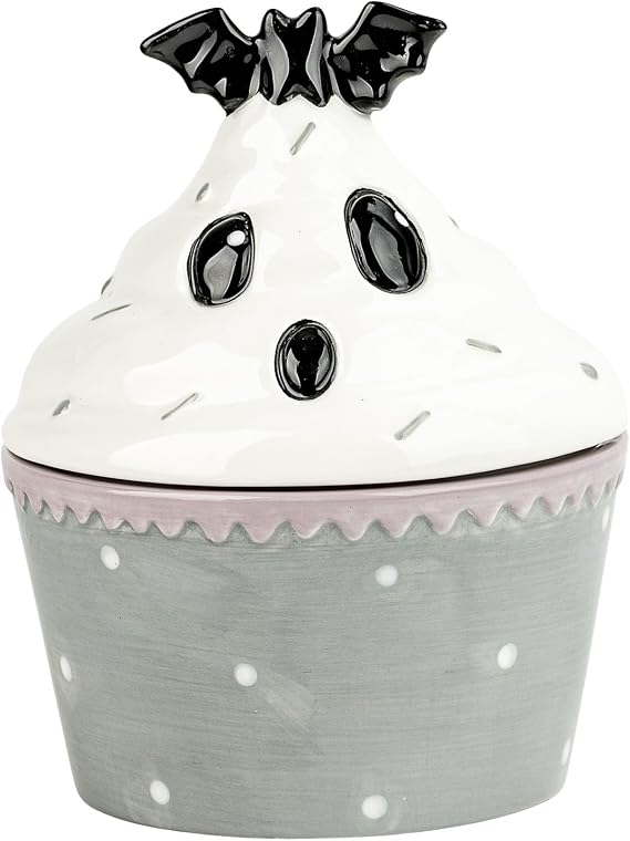 10 Strawberry Street Bat Cupcake Canister