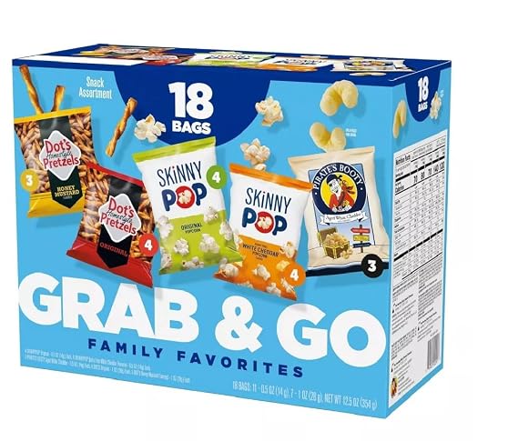 Grab And Go Family Favorites Multipack Snacks - 12.5oz/18ct
