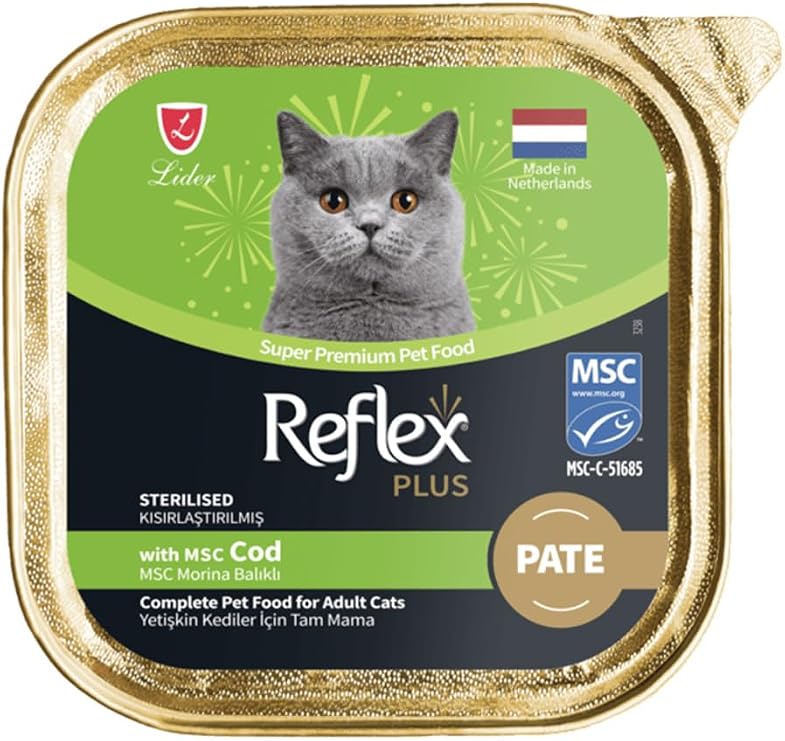 Reflex Plus Pate Canned Cat with Fish 85 GR