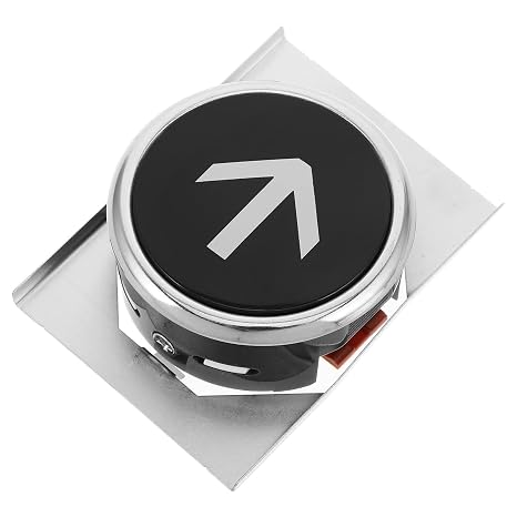 Elevator Push Button Kit, Original Quality Black Acrylic Zinc Alloy