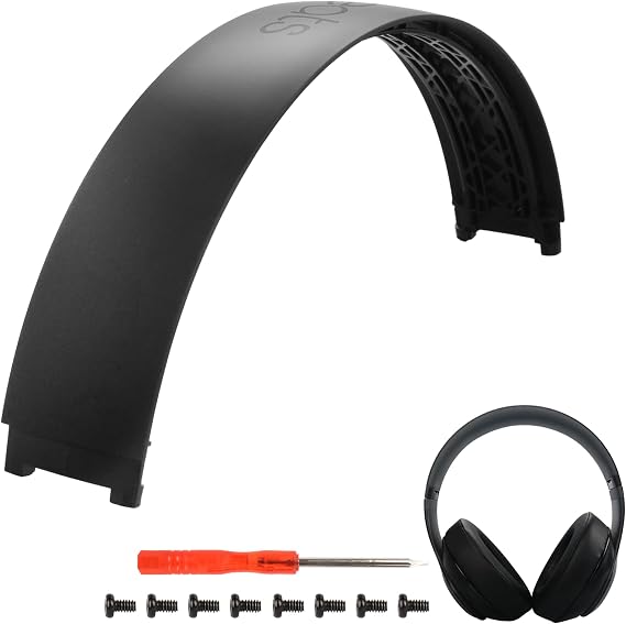 Studio 3.0 Headband Replacement - Matte Black (B0500/B0501) - Compatible with Studio 3.0 Wired/Wireless - Headband Repair Kit