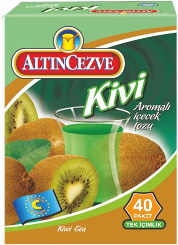 Altıncezve Kiwi Flavored Single Drink Beverage Powder 1.5 Gr X 40 Pkt