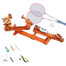 Badminton Racket String Machine,6 Point Fixed String Machine,Digital Display,Easy Operation,for Tennis Rackets