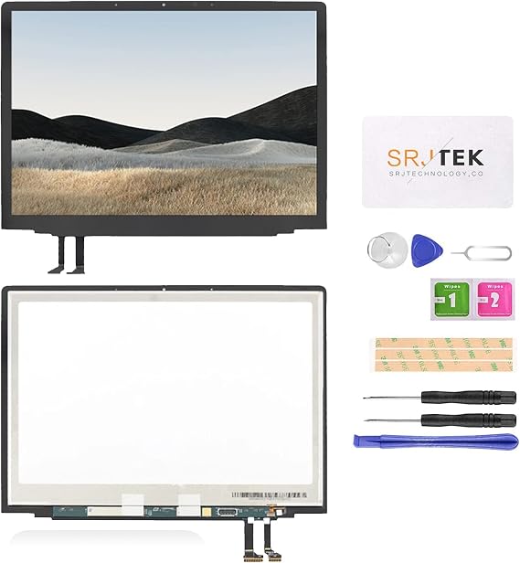 Screen Replacement for Microsoft Surface Laptop Laptop 1 (1st) Gen/Laptop 2 (2st) Gen 1769 Touch Glass Digitizer Full Assembly with Repair Tools
