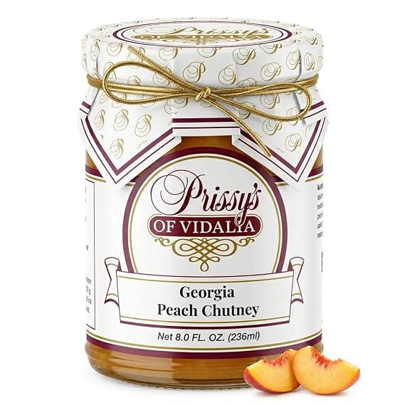 Prissy's Georgia Peach Chutney, 8 oz Jar