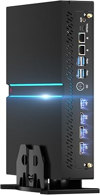 Mini Gaming PC, Desktop Computer i7-13700F 16 Cores Upto 5.2GHz, 64G DDR5, 2T PCIE4.0 M.2 SSD, Windows 11 Pro, GeForce RTX4060Ti 8G, Dual LAN, WiFi6EBT5.3, 2xHDMI2xDP, 8K Outputs, Optical