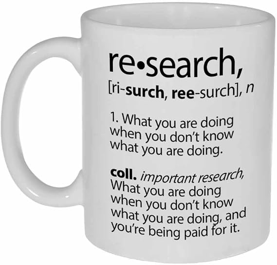 Neurons Not Included Research Definition Funny Coffee or Tea Mug