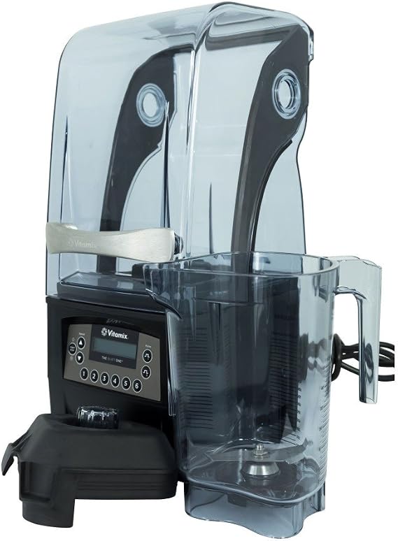 Vitamix 36019 The Quiet One On-Counter Bar Type 48 Oz Blender, blackclear