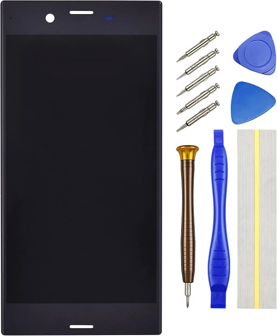 for Sony Xperia XZ Screen Replacement for Sony Xperia XZ Sony Xperia XZ F8331 F8332 SO-01J SOV34 601SO LCD Display Touch Digitizer Assembly Repair Parts 5.2" Black