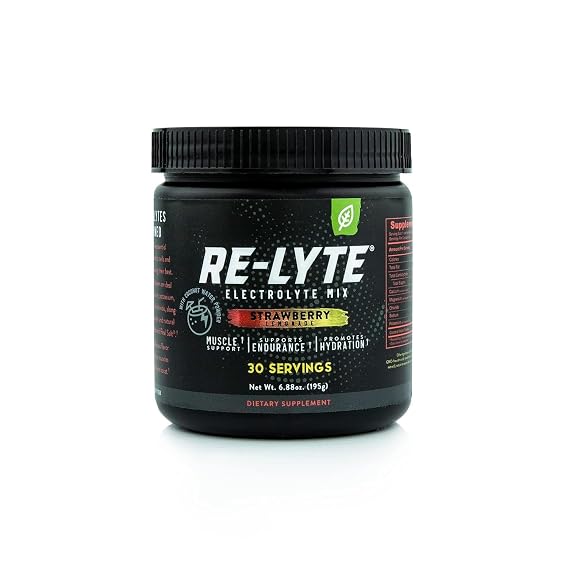 Re-lyte Electrolyte Drink Mix Strawberry Lemonade 30 Servings 6.70 oz.