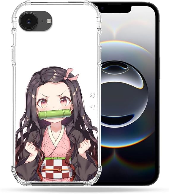 Reinforced Case for iPhone 16e Manga Demon Slayer Nezuko