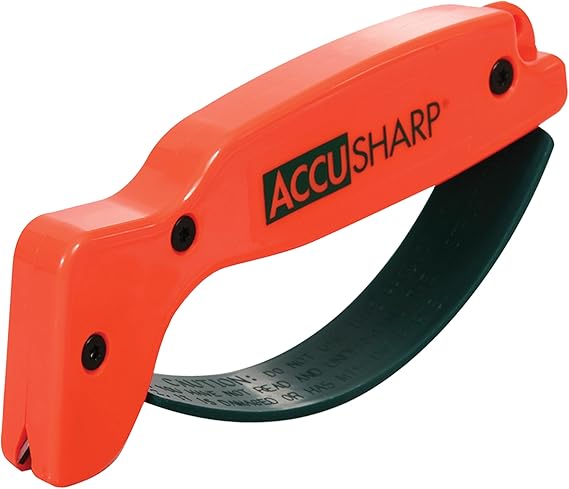 AccuSharp ACCU-014 Blaze Orange Knife and Tool Sharpener, Pack of 1
