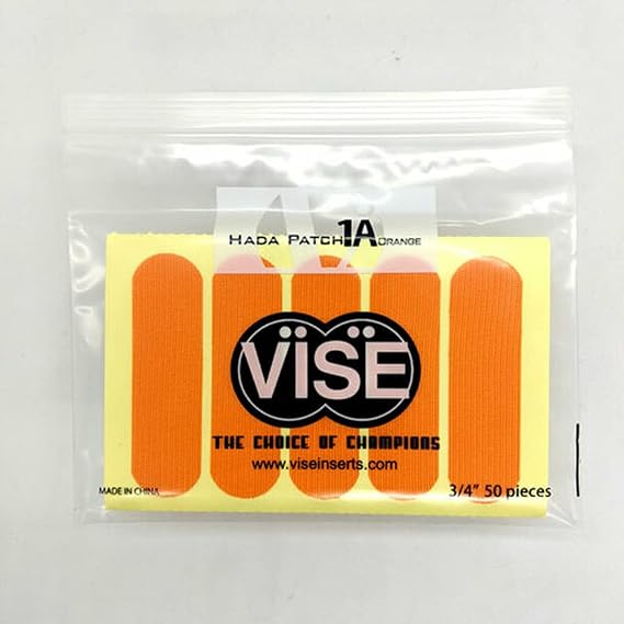 Vise Hada Patch Pack #1A Orange 3/4" (50 pcs)