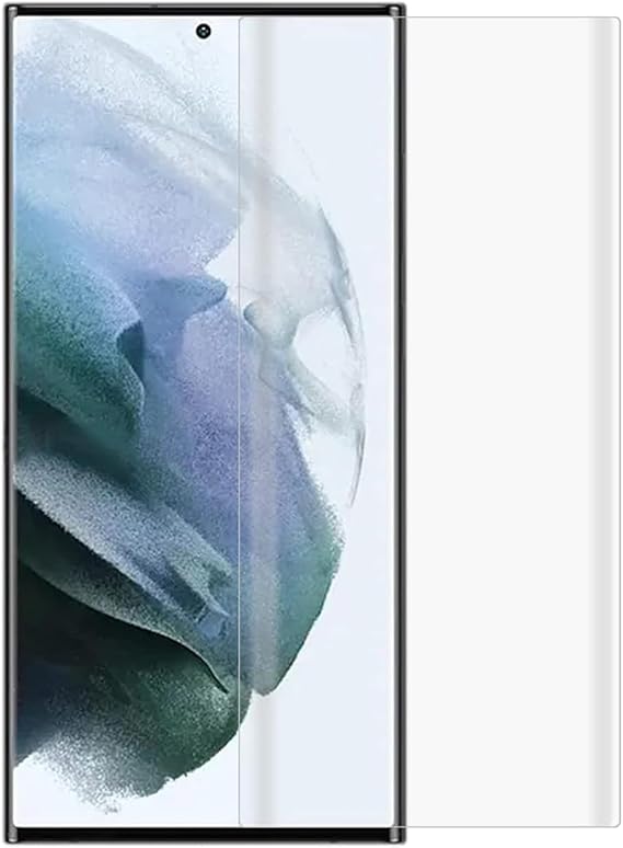 Microcase Samsung Galaxy S23 Ultra Full Ekran Koruma Curved 3D Pet Film - AL3283