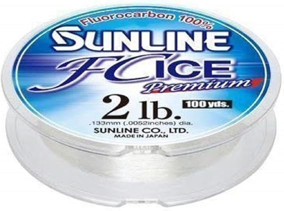 Sunline Flourocarbon Ice Premium 4 LB. 100 yd Clear