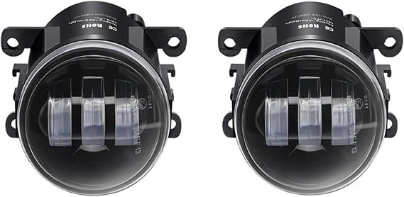 Fog Lamp Unit 2 X Car Angel Eye Fog Light Assembly 30W LED Fog Daytime Running Lamp Fits Picasso Citroen C4 Fits DRL H11 12V Dual Color