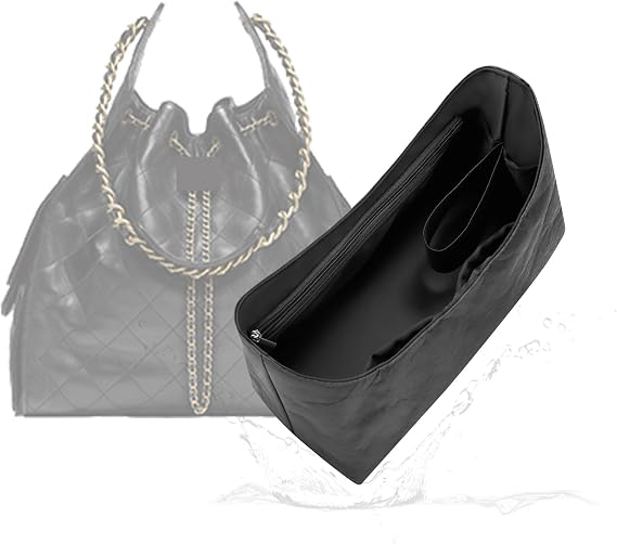 Lightweight Bag Insert for Chanel 25 Medium, Black