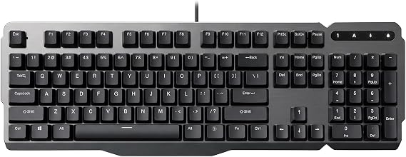 RK952 Wired Mechanical Gaming Keyboard, Full-Size 104 Keys, Aluminum Plate