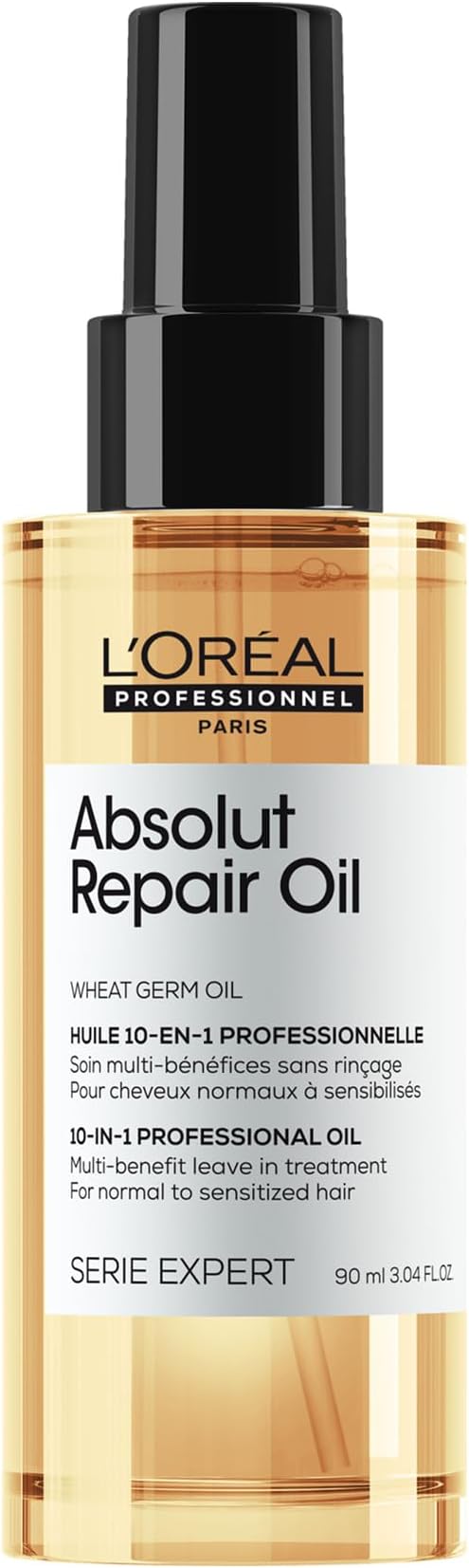 L'Oréal Professionnel Paris Serie Expert Absolut Repair 10 In 1 Yıpranmış Saçlar İçin 10 Etkili Mucize Saç Bakım Yağı 90ml